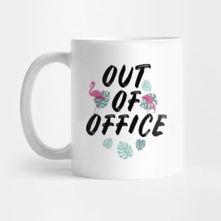 Out of Office Flamingo Summer Mug
